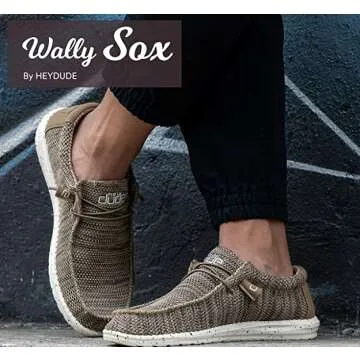 Hey Dude Wally Loafer Brown - Casual Elegance