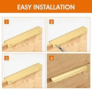 Luxurious 5 Inch Matte Gold Cabinet Pulls for Kitchen