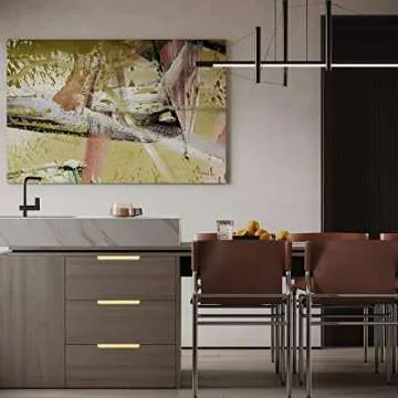 Luxurious 5 Inch Matte Gold Cabinet Pulls for Kitchen