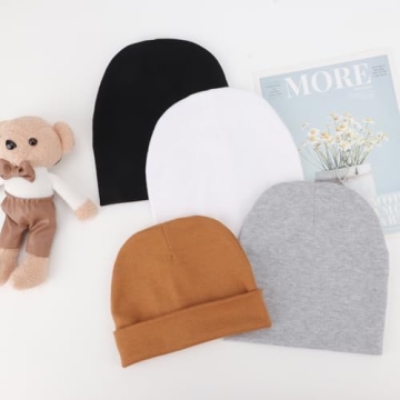 DRESHOW BQUBO Baby Beanie Set Stylish Warm Infant Hats
