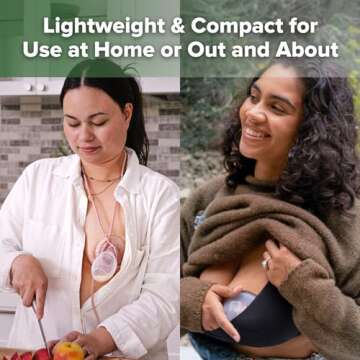 haakaa Manual Breast Pump for Breastfeeding 4oz/100ml and Ladybug Milk Collector 2.5oz/75ml Combo, Food-Grade Silicone