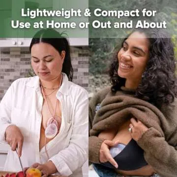 haakaa Manual Breast Pump for Breastfeeding 4oz/100ml and Ladybug Milk Collector 2.5oz/75ml Combo, Food-Grade Silicone