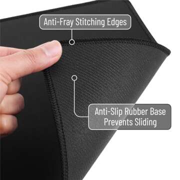 Mr. Pen- Mouse Pad, 12.8"x11.3", 2 Pack, Beige Mouse Pads for Wireless Mouse, Computer Mouse Pad Gaming, Mouse Pad for Laptop, Gamer Mouse Pad, Pad Mouse, Mouse Pad for Gaming, Laptop Mouse Pad