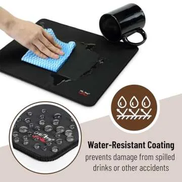 Mr. Pen- Mouse Pad, 12.8"x11.3", 2 Pack, Beige Mouse Pads for Wireless Mouse, Computer Mouse Pad Gaming, Mouse Pad for Laptop, Gamer Mouse Pad, Pad Mouse, Mouse Pad for Gaming, Laptop Mouse Pad