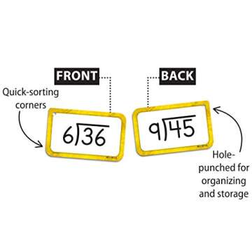 Teacher Created Resources Division Flash Cards (EP62036)