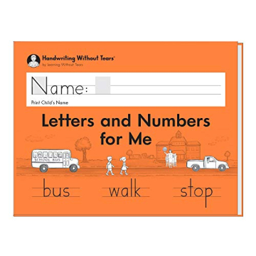 Learning Without Tears Handwriting Workbook for Kids