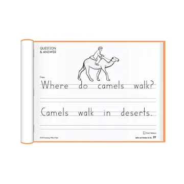 Learning Without Tears Handwriting Workbook for Kids