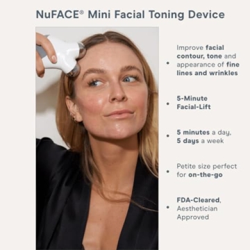 NuFACE MINI Starter Kit Portable Microcurrent Facial Device