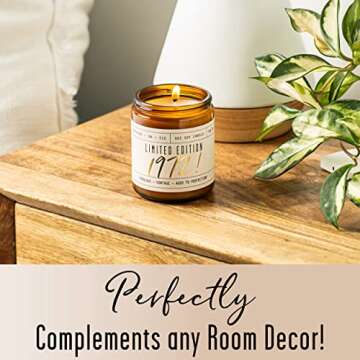Celebrate 50th Birthday with Limited Edition 1973 Soy Candle