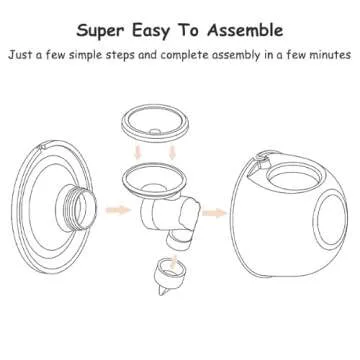 Wearable Breast Pump Accessories Replacement Parts Duckbill Valve Compatible with kmaier TSRETE Model S12 Breast Pump