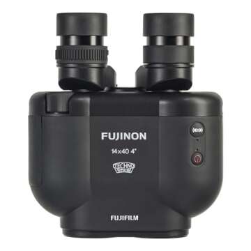 Fujifilm Techno-Stabi TS-X 14x40 Image Stabilization Binocular - Black