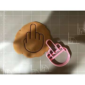 Middle Finger Cookie Cutter (4 inch)