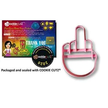 Middle Finger Cookie Cutter (4 inch)