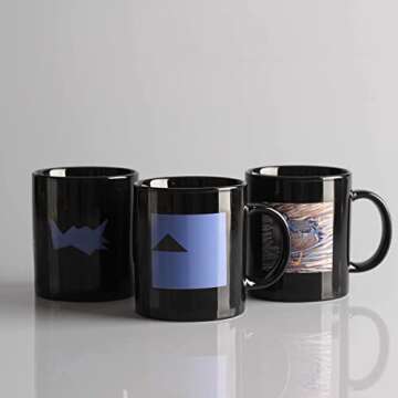 Sunnyscopa Waterslide Decal Paper for INKJET Printer - WHITE, US LETTER SIZE 8.5"X11", 10 SHEETS, Personalized Water Slide Transfer Printable paper - DIY Custom for Tumblers, Glasses, Mug