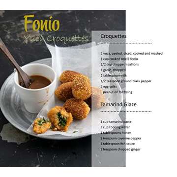 Yolele Premium Precooked Fonio African Supergrain Ancient Grains Gluten-Free Non GMO Organic Fonio Grain Vegan Protein High Fiber Super Food Keto Paleo-Friendly Rice Alternative 5-lb Bag