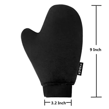 Yvoier Self Tanning Mitt with Elastic Wrist for Flawless Application