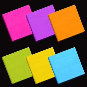 Vibrant Resinta 120-Piece Cocktail Napkin Set for Parties