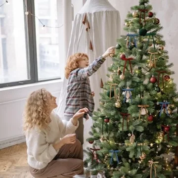 Velvet Christmas Bows - 24 Pcs Rustic Red Ribbons