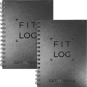 Fitness Log Book & Planner for Effective Goal Tracking