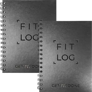 Fitness Log Book & Planner for Effective Goal Tracking