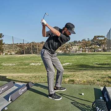 Blast Golf Swing & Stroke Analyzer - Lower Your Scores from tee to Green - Real-time Feedback, Swing...