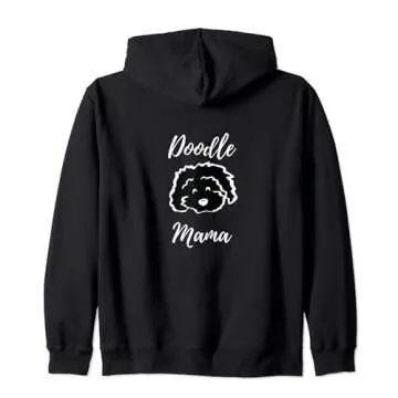 Stylish DOODLE MAMA Zip Hoodie for Everyday Comfort and Fashion