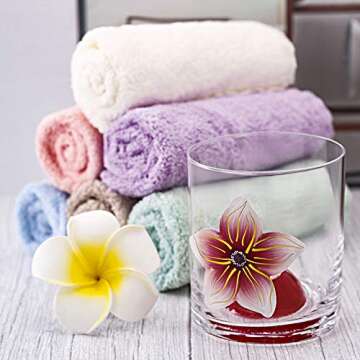 Syhood 12 Pieces Face Wash & Makeup Remover Towel Set