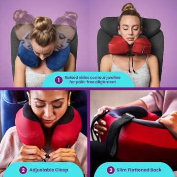 Cabeau Evolution S3 Neck Pillow for Comfortable Travel