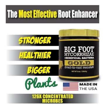 Big Foot Mycorrhizae Root Stimulator for All Plants - 4oz