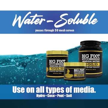 Big Foot Mycorrhizae Root Stimulator for All Plants - 4oz