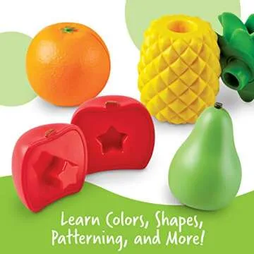 Fun Learning Resources Snap-n-Learn Fruit Shapers Toy