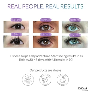 LiLash Serum for Long, Fuller Eyelashes - 90-Day Supply