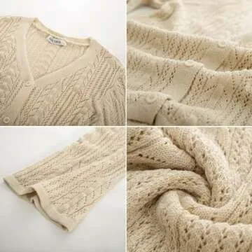 Lightweight Cropped Cardigan for Women - Stylish & Versatile