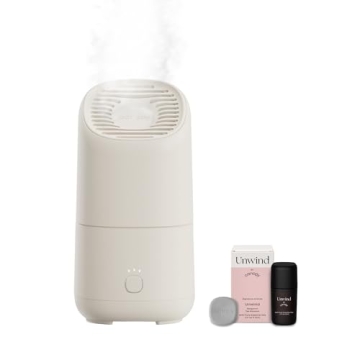 Canopy Portable Misting Humidifier - Cordless 11 HR Run Time, 500 mL, TSA Approved Travel Humidifier...