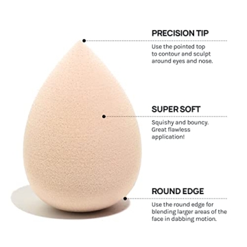 AOA Studio Makeup Mochi Sponge Set - 6 Latex Free Blenders