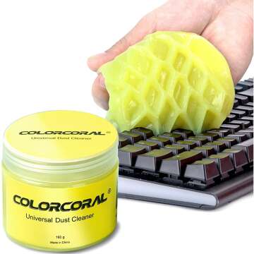 ColorCoral Universal Cleaning Gel - 160G Dust Remover for Electronics