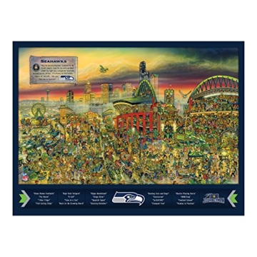 NFL Joe Journeyman 500-Piece Team Puzzle for Football Fans
