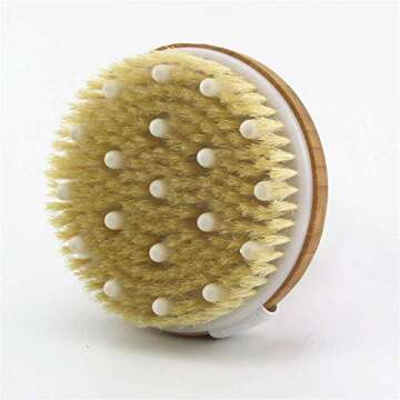 Ithyes Natural Body Brush for Exfoliation and Relaxation