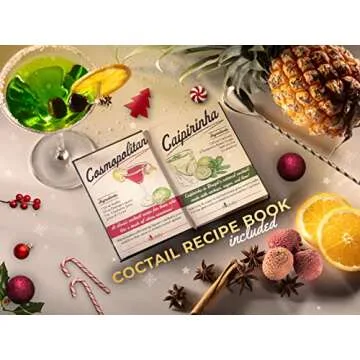 ROCKSLY Mixology Bartender Kit with Bamboo Stand