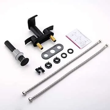 Ultimate Unicorn Waterfall Bathroom Sink Faucet Matte Black