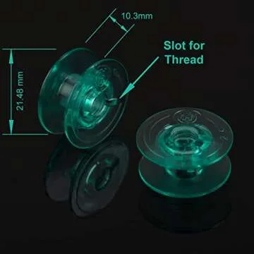 Durable Bobbins for Husqvarna Sewing Machines - 12pcs