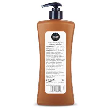 Amazon Basics Cocoa Butter Body Lotion, Lightly scented, 20.3 fl oz
