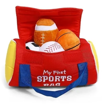 Baby GUND My First Sports Bag Plush Playset for Kids