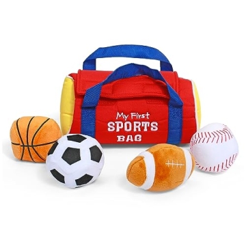 Baby GUND My First Sports Bag Plush Playset for Kids