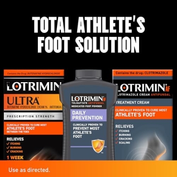 Lotrimin Ultra Athlete's Foot Treatment, Fast Relief Cream