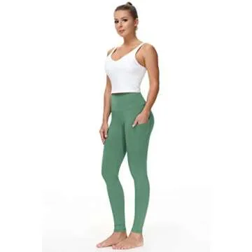 Comfortable High Waist Yoga Leggings with Pockets