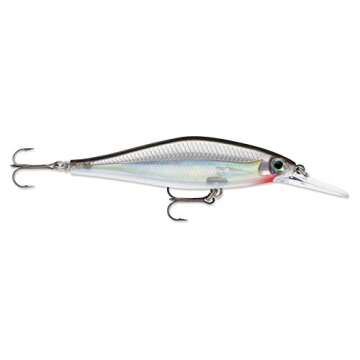 Rapala Shadow Rap Shad Deep Hard Bait Lure, 3.5 inch, Freshwater Fishing Success