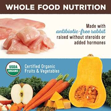 Primal Freeze Dried Raw Cat Food Nuggets Rabbit, Complete & Balanced Meal or Topper, Premium, Healthy, Grain Free, High Protein Raw Cat Food with Probiotics (5.5 oz)