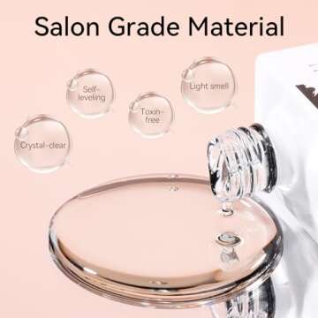 Makartt Clear Blooming Gel 15ml UV LED Soak Off Nail Art Polish for Spreading Effect Marble Nail Polish Gel Paint Nail Designs for DIY Color Flower Watercolor Magic Beauty Gift