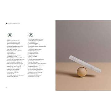 Artistic Book of Psalms - Alabaster Bible (NLT) Gift